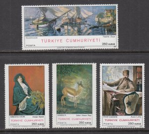 Turkey 1852-1855 Paintings MNH VF