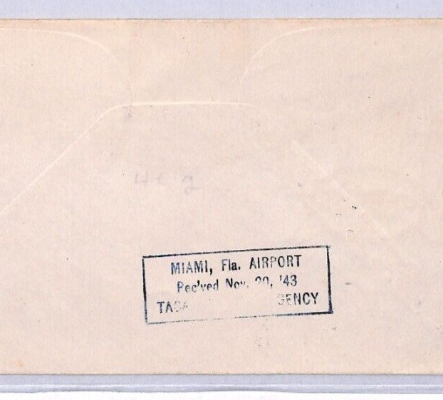 EL SALVADOR Air Mail Cover *TACA* FIRST FLIGHT USA Miami 1948 {samwells}YU65