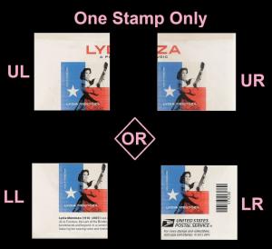 US 4786 Music Icons Lydia Mendoza forever corner single MNH 2013