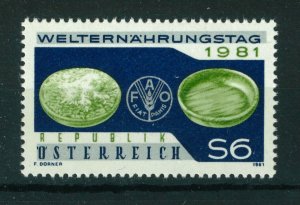 Austria 1981 World Food Day stamp. MNH. Sg 1914