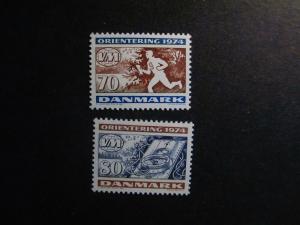 Denmark #558-59 Mint Never Hinged- (LB9) WDWPhilatelic 