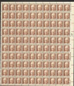 US #1398 Mint Sheet Ernest Taylor Pyle 