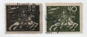 Sweden - Sc# 219 & 220 Used   -   Lot 0120269