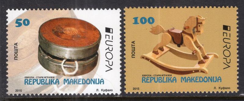 Macedonia 688-689 Europa MNH VF