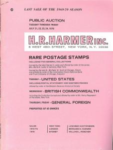 HR Harmer: Sale # 1972-1975  -  Rare Postage Stamps: Unit...