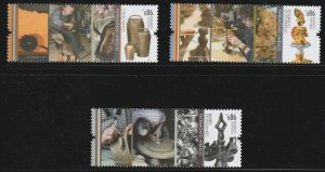 Portugal 2018 Manufacturing Cultural Heritage, Scott No(s). 4061-4063 MNH