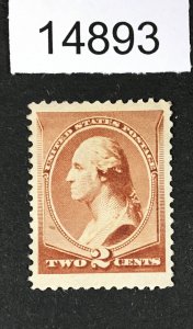 MOMEN: US STAMPS # 210 MINT OG NH $135 LOT #14893