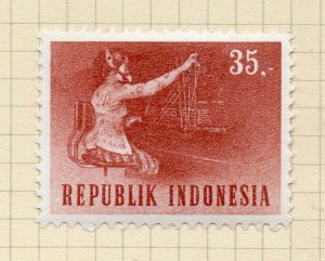 Indonesia 1963 Early Issue Fine Mint Hinged 35s. NW-14750