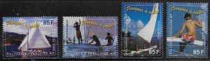 French Polynesia Scott #'s 850 - 853 MNH