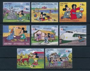 [22309] Lesotho 1991 Disney Characters in Japan MNH