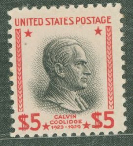 United States #834  Single