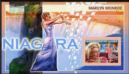 Guinea - Conakry 2006 Marilyn Monroe imperf s/sheet #7 co...