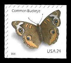 PCBstamps   US #4001a Bk Sgl., 24c Butterfly, MNH, (20)