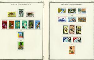 Central Africa Huge Mint Specialty Stamp Collection