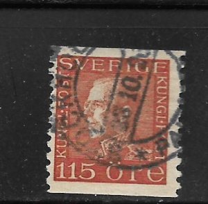 SWEDEN, 187, USED, KING GUSTAF V