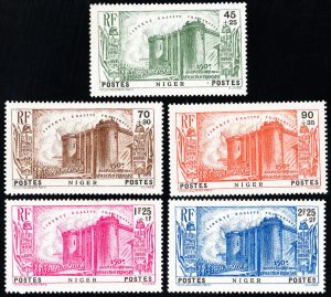 Niger Stamps # B2-6, CD-83 MLH VF Scott Value $60.00