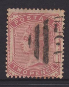 Great Britain Sc#81 Used in Malta - Postmarks A25