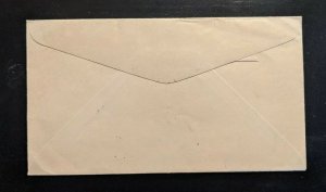 1945 Work Fight Patriotic Airmail Cover Jackson Mississippi to Holliston MA
