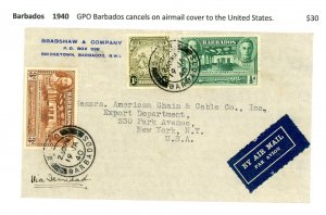 Barbados 1940 Cover