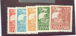 Denmark #192/194-7