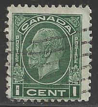 Canada 1932 King George V, 1 cent, Scott #195, used