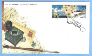 Dogs, Unusual Methods of Mail Delivery, Canada FDC, 2011, (CAFDC2469a)