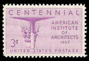 # 1089 Mint Never Hinged ( MNH ) ARCHITECTS     XF+