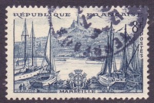 France Scott 775 - SG1263, 1955 Views Marseille 8f used