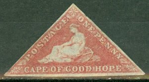 JN: Cape of Good Hope 3a used CV $425