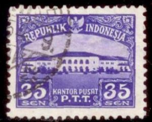 Indonesia 1951 SC# 378 Used