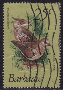 Barbados - 1979 - Scott #502 - used - Bird Ground Dove