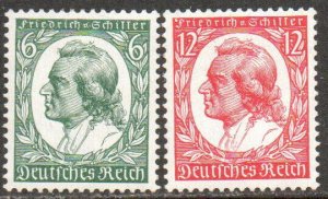 Germany Sc #446-447 Mint Hinged