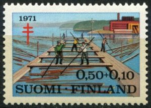 Finland Sc#B193 MNH, 50p+10p multi, Anti Tuberculosis - 1971 (1971)