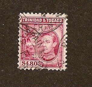 Trinidad and Tobago Scott #61 Used Scott CV $30.00