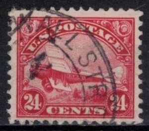 USA - Air Mail - Scott C6 VF-XF w/ Circular Cancel