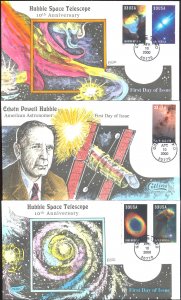 #3384-88 Hubble Telescope Collins FDC Set 