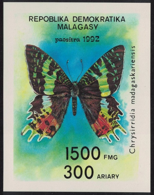 Malagasy Rep. Butterflies MS 1992 MNH SG#MS929 MI#Block 190