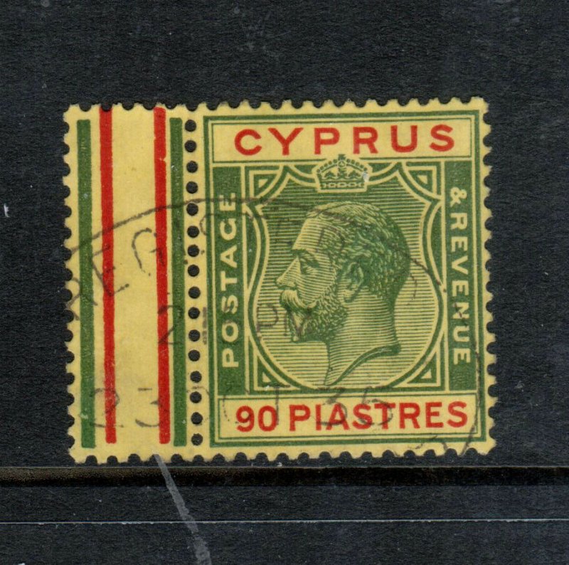 Cyprus #108 Extra Fine Used Margin Copy