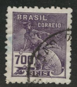 Brazil Scott 256 Used from 1922-29 set