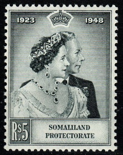 Somaliland Protectorate #111  F-VF Unused CV $8.00 (X6758)