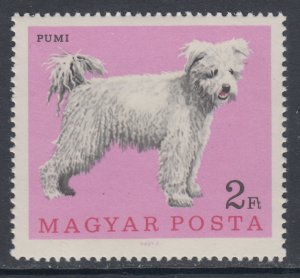 Hungary 1839 Dog MNH VF