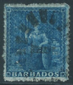 Barbados, Sc #16, 1d Used