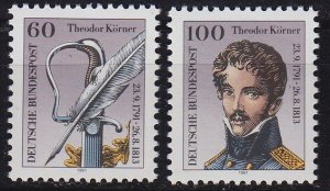 GERMANY BUND [1991] MiNr 1559-60 ( **/mnh )