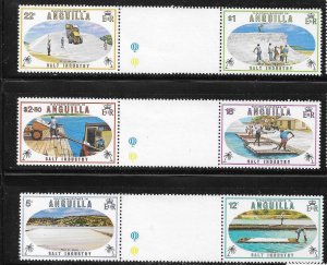 Anguilla 1980 Salt Industry Sc 381-386 MNH T41