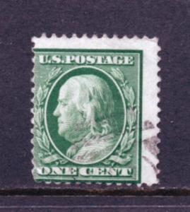 Scott # 331   used   Washington  Franklin  Issue  1908