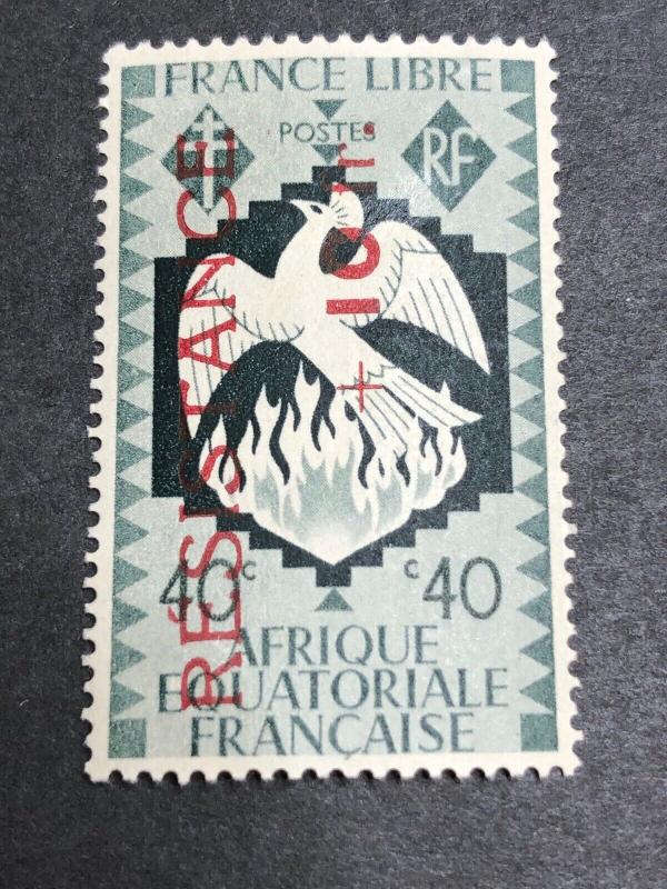 French Equatorial Africa Scott B28 Mint OG CV $40