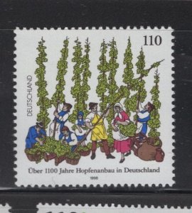 Germany #2008 (1998 Hop Cultivation issue) VFMNH CV $1.20