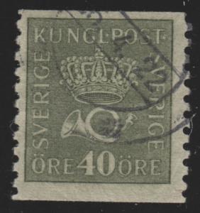 Sweden 146 Crown and Post Horn 1920