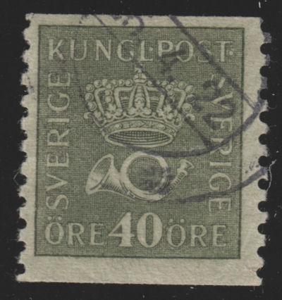 Sweden 146 Crown and Post Horn 1920