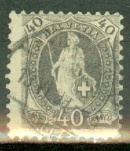 Switzerland 84c used CV $115